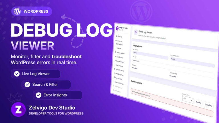How to View WordPress debug.log Without FTP