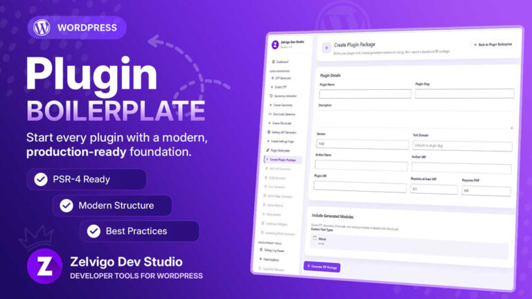 How to Generate a WordPress Plugin Boilerplate
