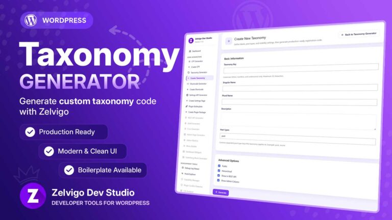 How to Create a Custom Taxonomy in WordPress